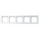 Рамка пятая горизонтальная крем Ospel Sonata