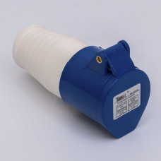 Розетка силовая переносная 213 (2P+PE) 16A 220В IP44 TAKEL (503202)