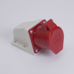 Розетка силова стаціонарна 114 (3P+PE) 16A 380В IP44 TAKEL (503207)