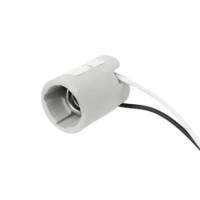 Патрон Е-14 керамический с проводом (S780-14)