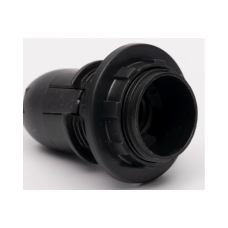 Патрон Е-14 пластиковый, люстра со стопором, черный, Takel (503717)