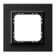 Рамка 1-я горизонтальная Полированный антрацит Ospel Sonata