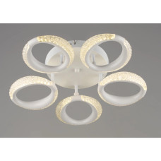 Потолочная LED люстра 30W Sirius с круглыми плафонами 3000K/6500K белая IP20 B YH1303/5 WT