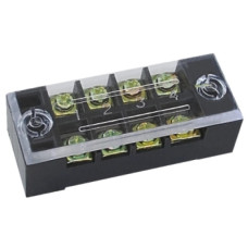 Клеммная колодка защищена TB-1504, 15А 4 полюса Takel (502841)