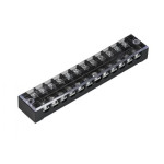 Клемна колодка захищена TB-2512, 25А 12 полюсів Takel (502851)