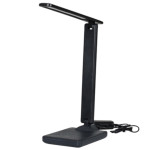Настільна лампа світлодіодна Ultralight DLY-6100-9W-DC 9Вт чорна