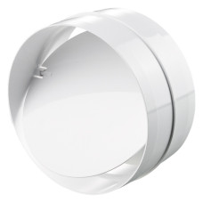 Соединитель для вент. канала d-125мм. с клапаном