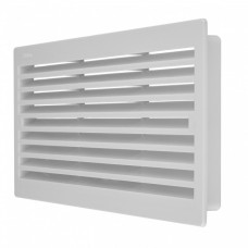 Вентиляционная решетка дверная 115*295 Белые MiniMax
