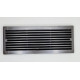Вентиляционная решетка дверная 115*295 коричневая MiniMax