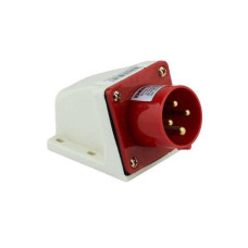 Вилка силовая стационарная 514 (3P+PE) 16A 380В IP44 TAKEL (503211)