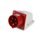 Вилка силовая стационарная 515 (3P+PE+N) 16A 380В IP44 TAKEL (503217)