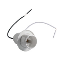 Патрон Е-14 пластик с проводом (S790-14)