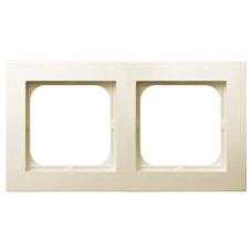 Рамка 2-я горизонтальная крем Ospel AS