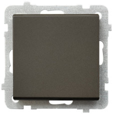 Выключатель 1-й без рамки Ospel Sonata Шоколад