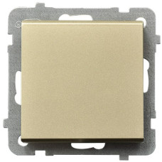 Выключатель 1-й без рамки Ospel Sonata Золото
