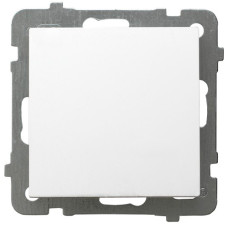Выключатель одинарный без рамки OSPEL AS Белый
