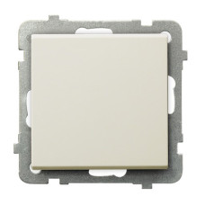 Выключатель одинарный без рамки Ospel Sonata Крем