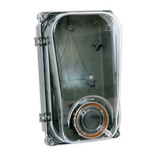 Бокс пластиковый для счетчика Днепр 1ф наружный (прозрачный)