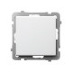 Выключатель 1-й без рамки Ospel Sonata Белый
