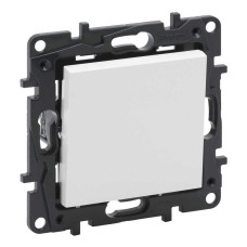 Выключатель кнопка Niloe Step белая 1-кл Legrand ( 863109 )