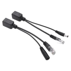 POE инжектор 802.3at (30Вт), Black, OEM Q50 пассивный (пара)