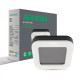 Світлодіодний зовнішній світильник ARDERO AL3007-SB 15W 5000K IP65 квадрат чорний 80221