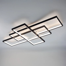 Керована світлодіодна люстра SVEN 125W 3S SMART 1100x600x80-BLACK/WHITE-220-IP20 Esllse