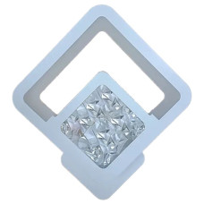 Накладной светодиодный светильник бра TETRA ICE 13W S-288x255x46-WHITE-220-IP20 Esllse