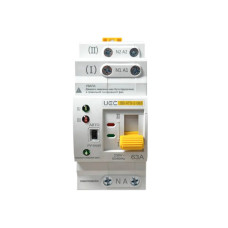 Переключатель погрузки UEC 2р 63А 1-0-2 перек (авто+ручной)