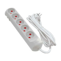 Удлинитель бытовой б/у 5 гнезд на 5 метров NEOMAX NX500505