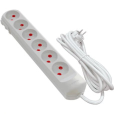 Удлинитель бытовой б/у 6 гнезд на 2 метра NEOMAX NX500602