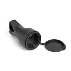 Штепсельная розетка IP44 с/с 16А с ручкой и крышкой TITANUM STANDARD (ТF-SK316IP-B)