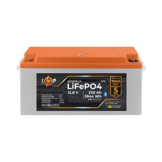 Акумулятор LP LiFePO4 12,8V - 230 Ah (2944Wh) (BMS 100A/100А) пластик Smart BT