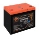 Акумулятор LP LiFePO4 12,8V - 64Ah (820Wh) (BMS 80A/64А) пластик Smart BT