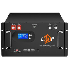 Аккумулятор LP LiFePO4 51,2V - 230 Ah (11776Wh) (Smart BMS 200A) с LCD RM AB RS485/CAN