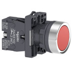 Кнопка ХА2 с нажатием втайне красного цвета с пружинным возвратом, 1NC (XA2EA42)
