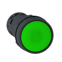 Кнопка Schneider Electric Harmony XB7, ø22, ​​1NO, IP65, зеленый (XB7NA31)