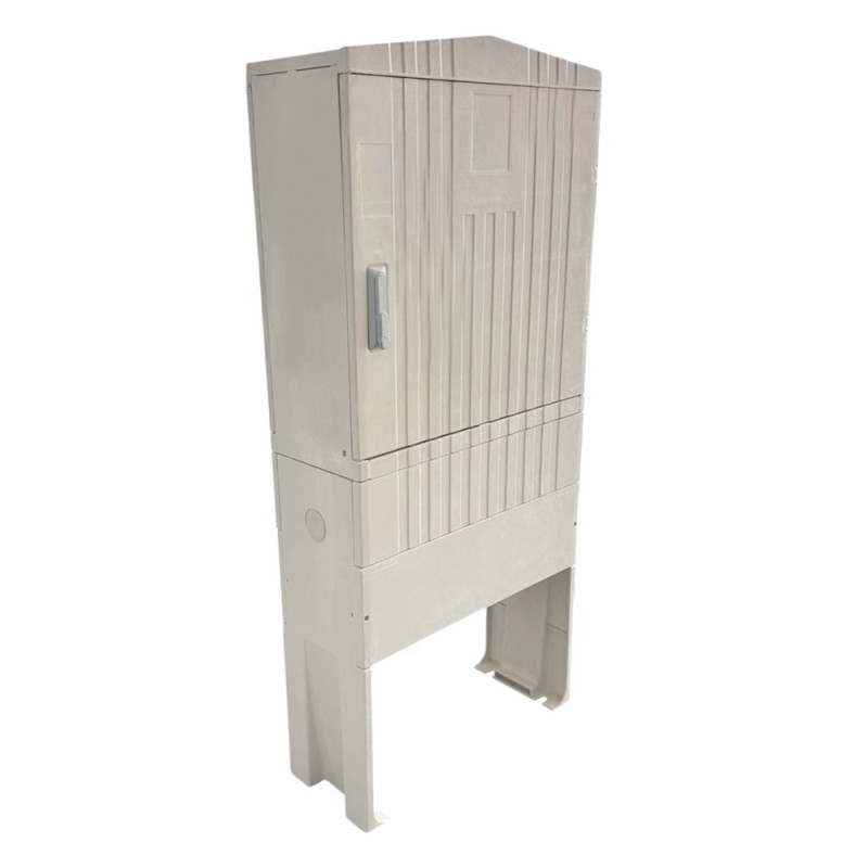 Бокс монтажный СКИМ pro GRP 800*1770*325 UV-стойкий напольный IP54+основа ( С11801010 )