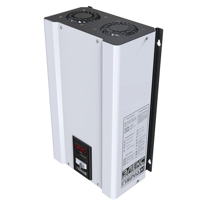 Стабилизатор напряжения Элекс Гибрид 2,2 кВА симисторно-релейный (У 7-1/10 v2,0)