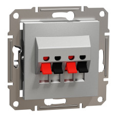 Аудиорозетка Asfora Schneider Electric алюминий EPH5700161
