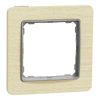 Рамка 1-постовая Береза Sedna Elements Schneider Electric SDD380801