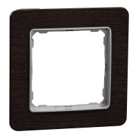 Рамка 1-постовая Венге Sedna Elements SDD381801