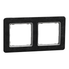 Рамка 2-постовая Камень Sedna Elements SDD391802