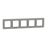Рамка 5-постовая Бетон Sedna Elements Schneider Electric SDD390805