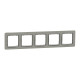 Рамка 5-постовая Бетон Sedna Elements Schneider Electric SDD390805