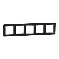 Рамка 5-постовая Камень Sedna Elements Schneider Electric SDD391805