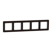 Рамка 5-постовая Венге Sedna Elements Schneider Electric SDD381805