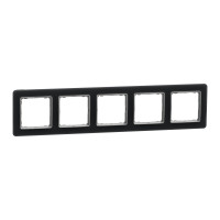 Рамка 5-ти постова матове скло Sedna Elements Schneider Electric SDD362805