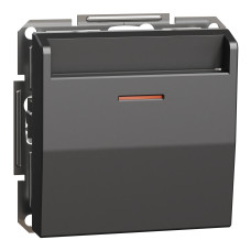 Выключатель карточный механический Asfora Schneider Electric антрацит EPH6200171