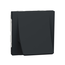 Вывод кабеля до 12мм (2 модуля) Unica New Schneider Electric антрацит NU386254